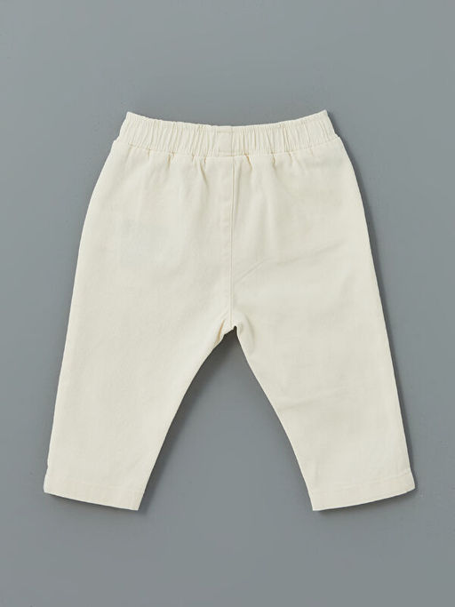 Beli Lastikli Erkek Bebek Pantolon