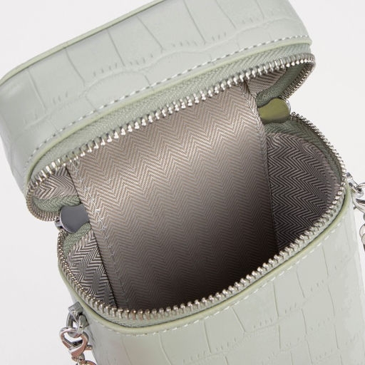 Сумка кросс-боди, отдел на молнии, длинный ремень, цвет зелёный - Simaland фото 3