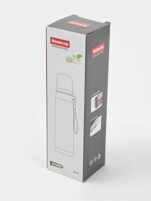 Термос для чая, кофе, 500 мл, Гильза "Мастер К", сохраняет тепло 10 ч,