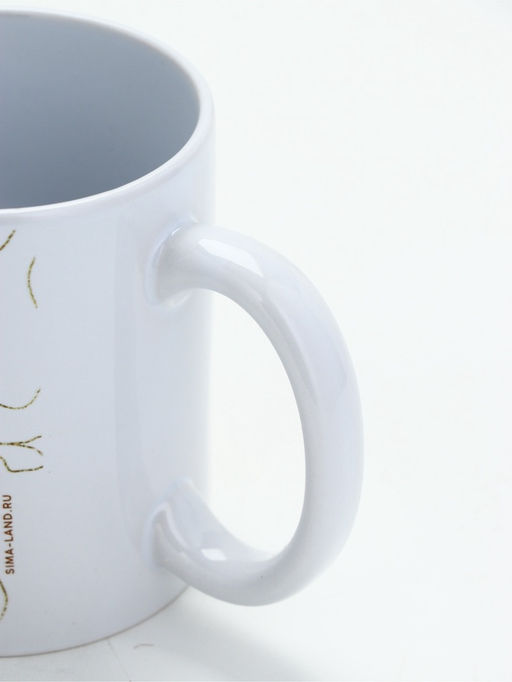 Кружка чайная керамическая Золотому учителю, 320 мл