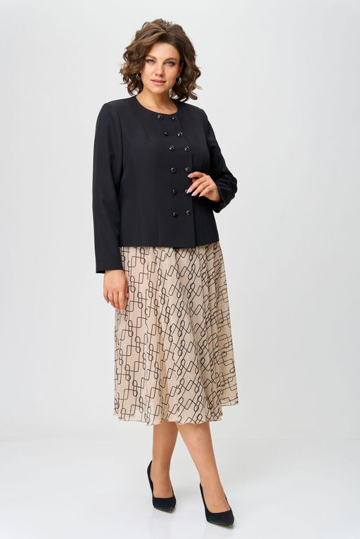 Костюм Anastasia Mak 1259 кремовый  фото 400