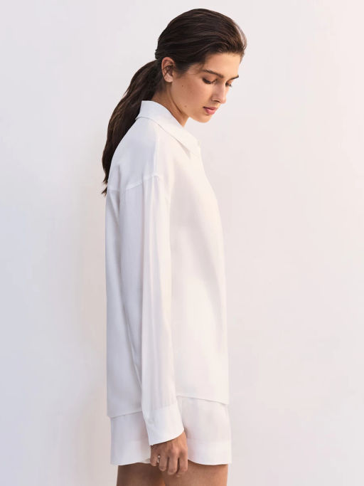 Льняная блуза свободного кроя ZR2605012008-2 / Zarina