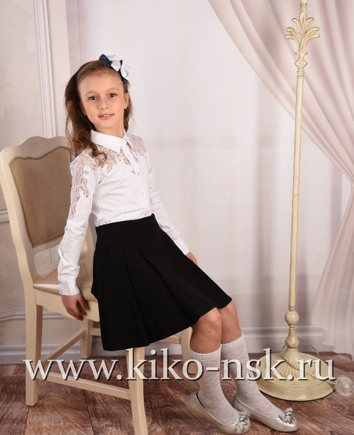 1516 Юбка школьная пышная - Kiko фото 18