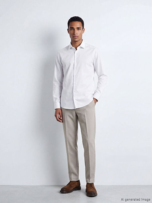 Slim Fit Arm?rl? Erkek G?mlek