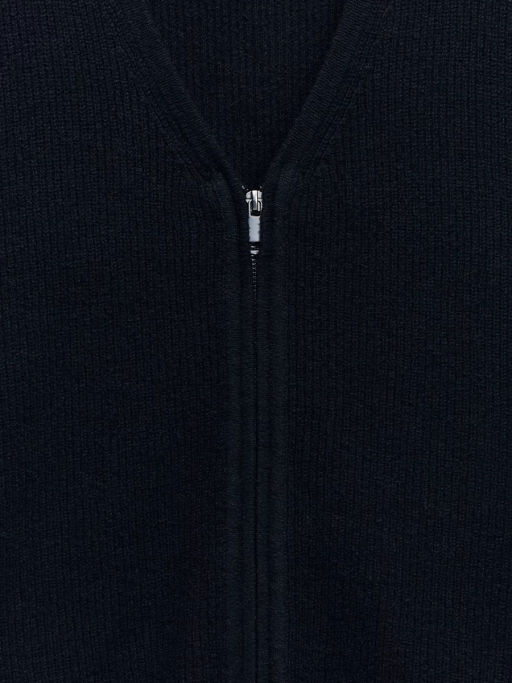 Кардиган из хлопка на молнии / Zarina