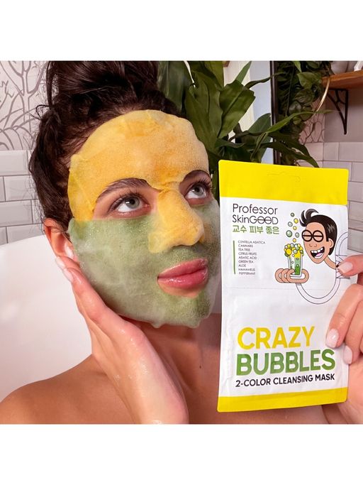 Professor SkinGOOD Пузырьковая маска 2 Color Cleansing Mask  фото 5