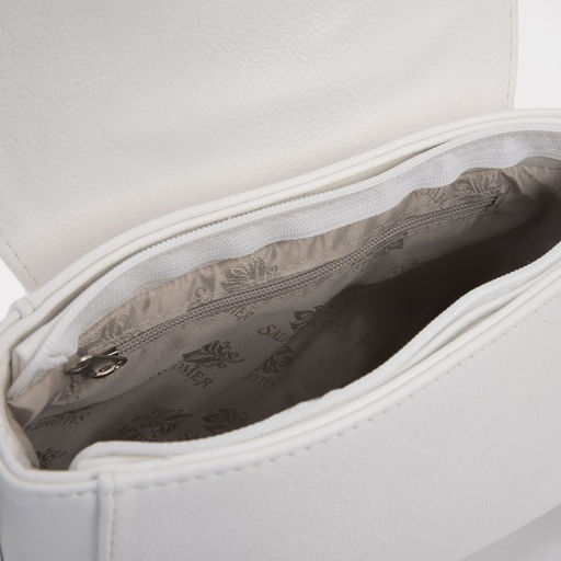 Сумка-мессенджер на магните, цвет белый - Simaland фото 3