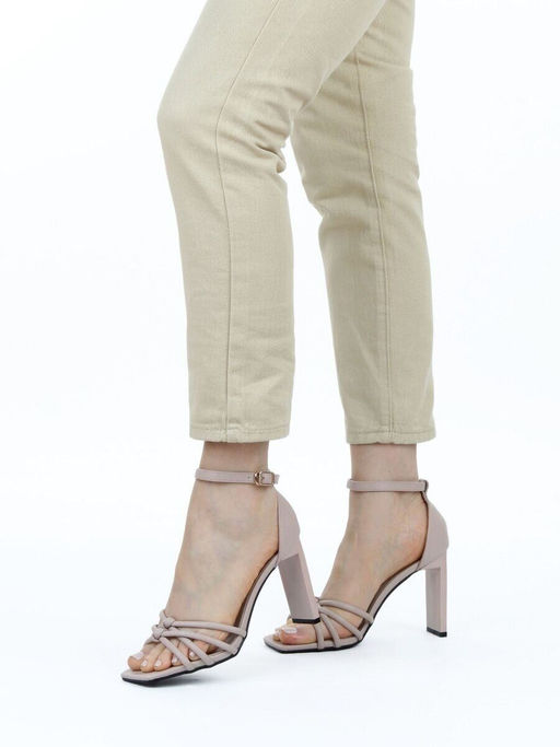 08-M56F-229E BEIGE Босоножки женские (натуральная кожа)