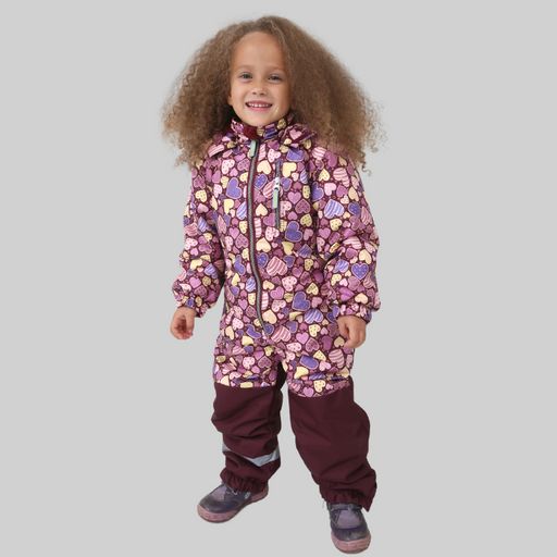 Комбинезон для девочки (осень-зима), MORGAN 609 Фиолетовый - Caimano фото 8