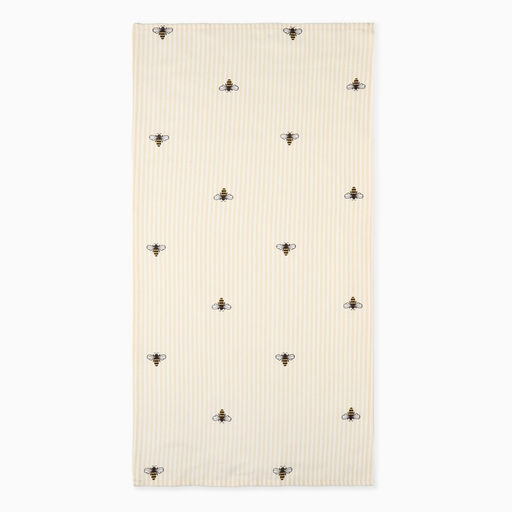 Полотенце Доляна Пчёлки 40х70см, рогожка 164 г/м2, 100% хл  фото 6