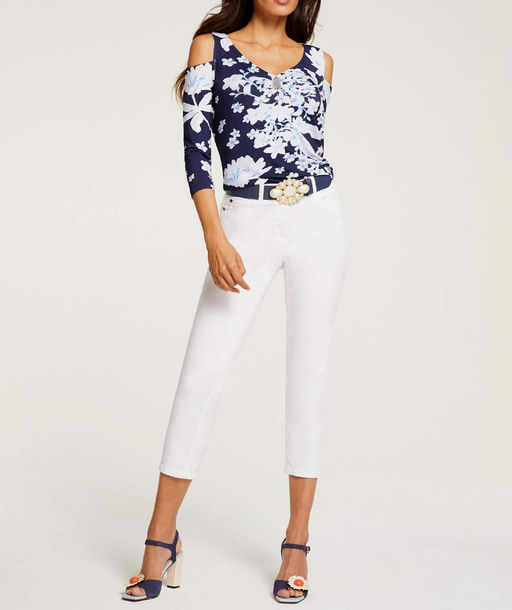 Блузка, сине-белая - Ashley brooke фото 3