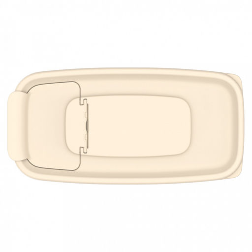 Контейнер для сыпучих продуктов 1,8л, 17х8,5х20,5см, полипропилен, слоновая кость (Россия) - Домашняя мода фото 3