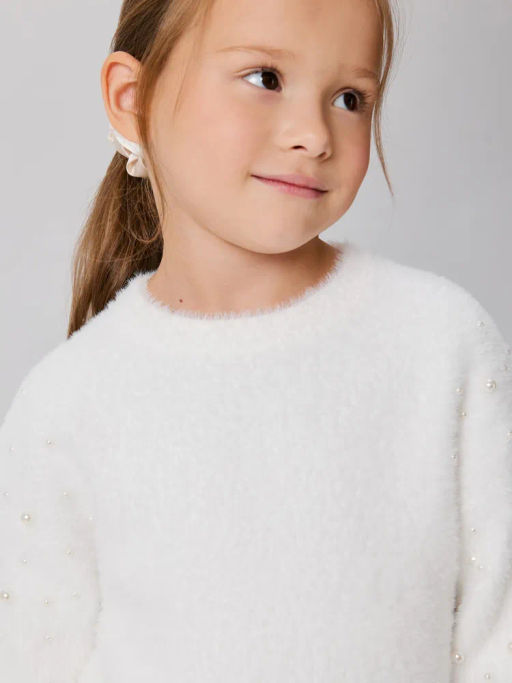 ACOOLA / Джемпер детский для девочек Lika белый