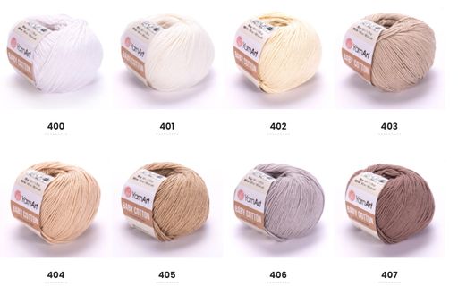 Цена за 10 мотков пряжи Baby Cotton Ram