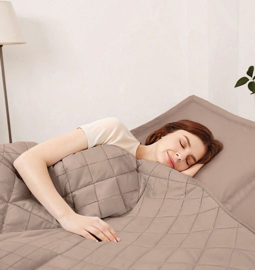 -10% Спальный комплект с одеялом бежевый Моноспейс 2сп + 4 наволочки - Ecotex фото 6