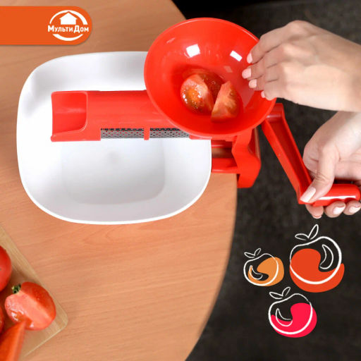 Соковыжималка механическая для томатов VL53-80 - Мультидом фото 6