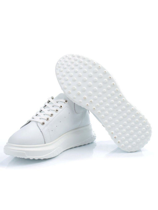 03-PDD136-1 WHITE Полуботинки спортивные женские (натуральная кожа) - No name фото 14