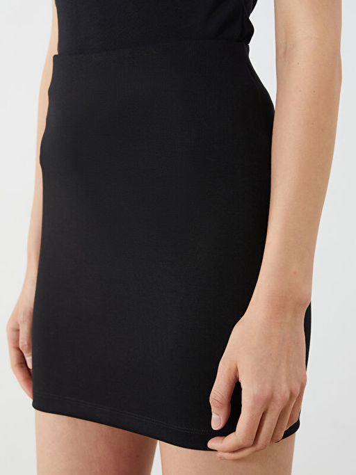 Beli Lastikli Mini Etek