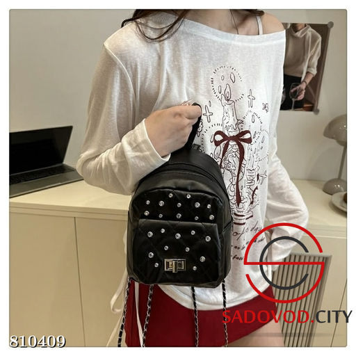 Маленький рюкзак со стразами - Bruno фото 7