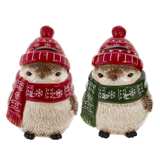 Копилка "Птичка", L10 W10 H14 см, 2в.