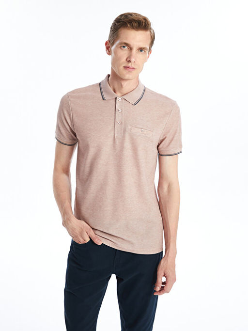 Polo Yaka K?sa Kollu Erkek Ti??rt
