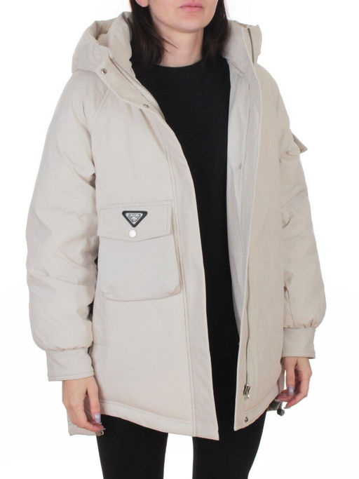9912 MILK Куртка зимняя женская (150 гр. холлофайбер)