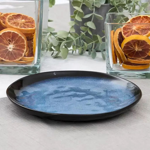 Тарелка плоская 27 см. JEWEL Неон (керамика) арт. ПС0029-65