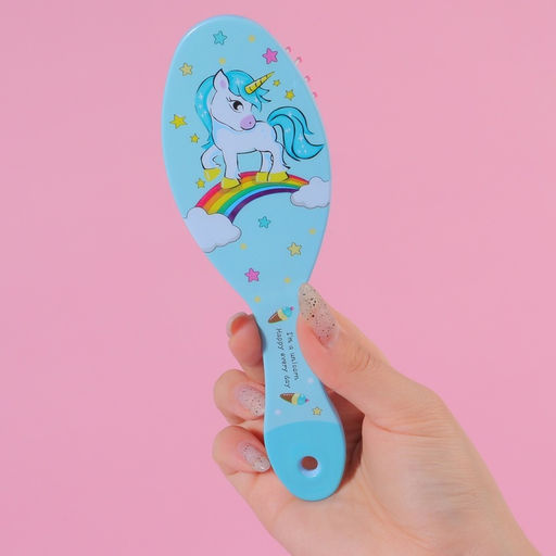 Цена за 2 шт. Расчёска массажная, 5.5×17.5 см, рисунок МИКС