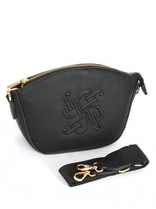 Сумка женская искусственная кожа DJ-СМ 7362-BLACK, 1отд, плечевой ремень, черный SALE 263880 - Adelia фото 5