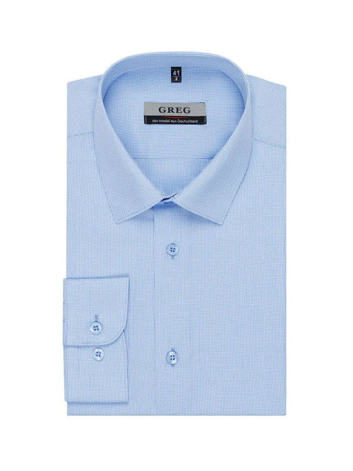 Сорочка мужская длинный рукав GREG 213/217/0624