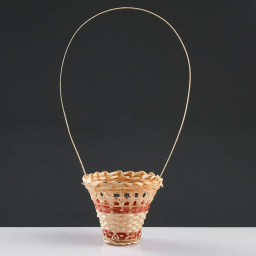 Цена за 2 шт. Корзина плетёная «Стакан», 12×14 см, бамбук