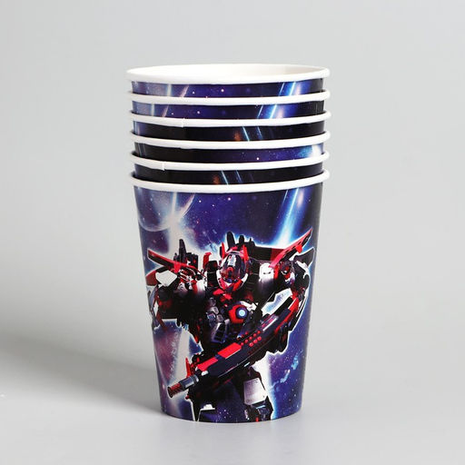 Набор бумажной посуды Трансформер - Страна карнавалия фото 4