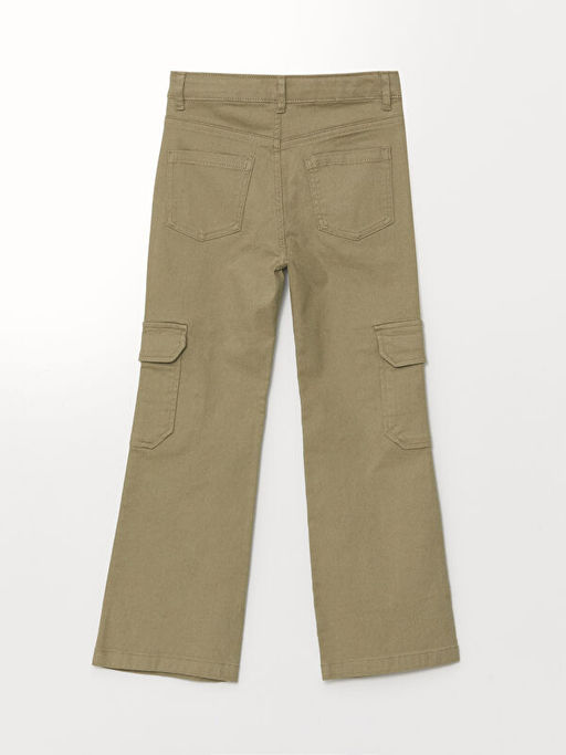 Beli Ayarlanabilir Lastikli K?z ?ocuk Pantolon - Waikiki фото 2