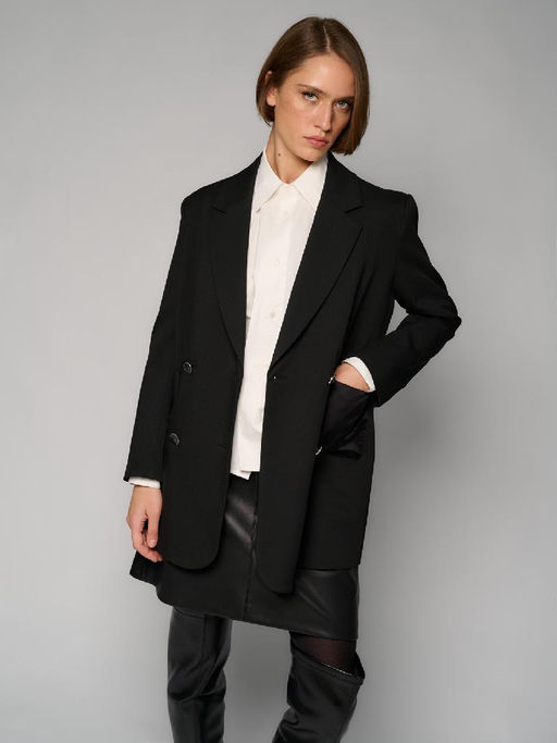 Пиджак женский 12411-34009 black - Eleganzza фото 2