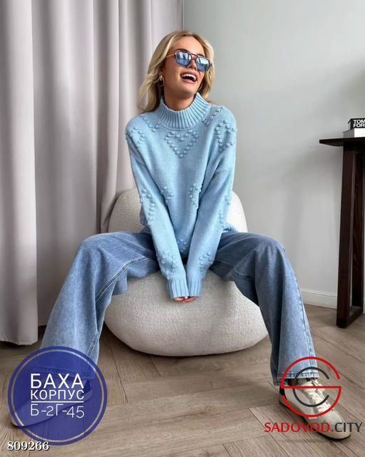 Свитер вязаный женский - Bruno фото 6