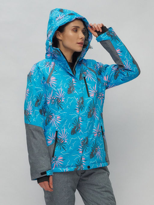 Горнолыжный костюм женский синего цвета 02216S - Chunmai фото 6