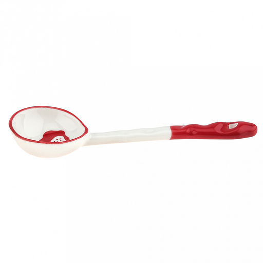 Кармен Ложка фарфоровая 17,1х5,2х2,3см, с деколью, отводка (Китай) Цена указана за штуку. В коробке 2 штуки. - Домашняя Мода фото 4