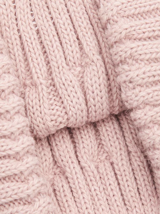 Шапка жен. шерсть+акр LB-BR55042 dusty rose - Labbra фото 10