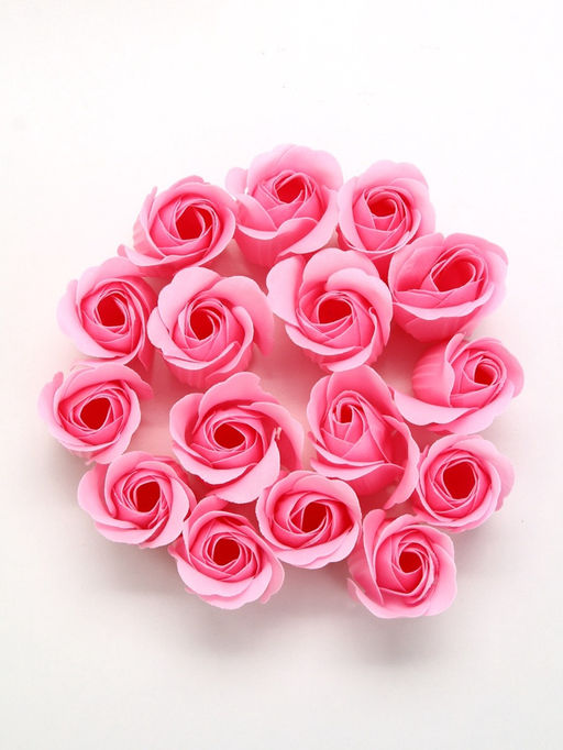 Мыло твёрдое лепестковое «8 марта», 16 шт., розовое, Чистое счастье