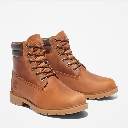 Ботинки Timberland 6 Inch Linden Woods WP коричневые  фото 4