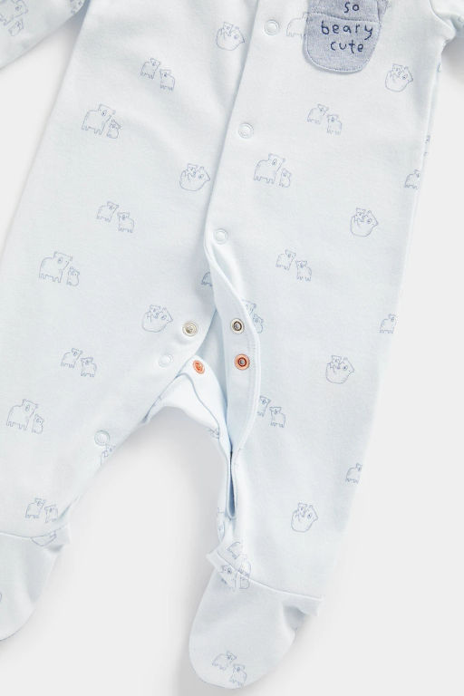 Mothercare / Комплект: ползунки, пижама, боди -2 шт, слюнявчик, шапочка, рукавички-антицарапки