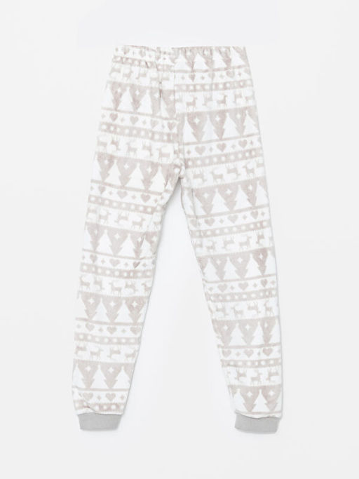 Beli Lastikli Y?lba?? Temal? K?z ?ocuk Pijama Alt? - Waikiki фото 2