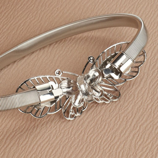 Подхват для штор Бабочка, 9 3 см, 23,5 см, цвет серебряный - Арт узор фото 3