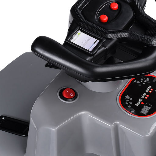 Электромобиль детский "Джип" (цвет серый)