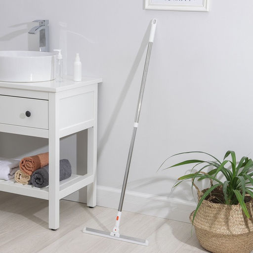 Водосгон для пола Raccoon, силиконовый поворотный сгон 37 см, черенок из нержавеющей стали 70-115 см - Simaland фото 9