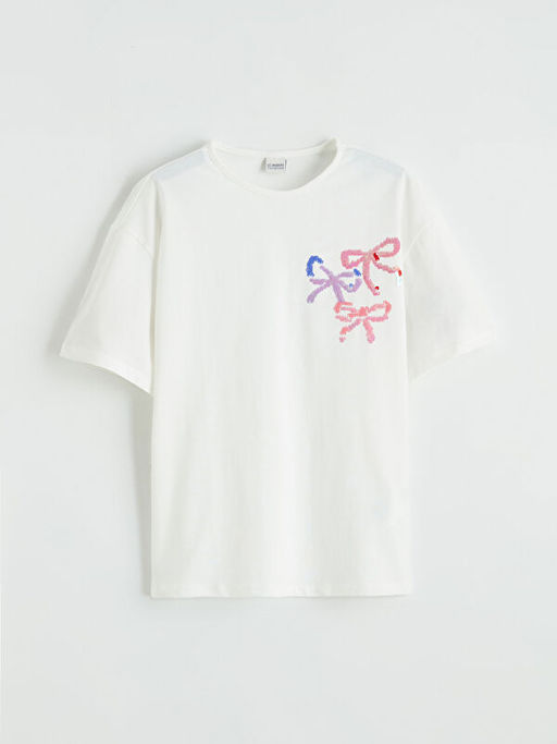 Payet ??lemeli K?z ?ocuk Ti??rt