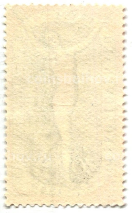 Марка 2-я Спартакиада в Праге Гимнастика 1960 год Чехословакия