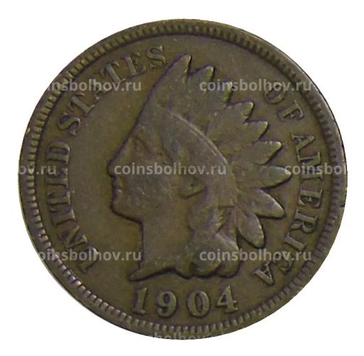 1 цент 1904 года США