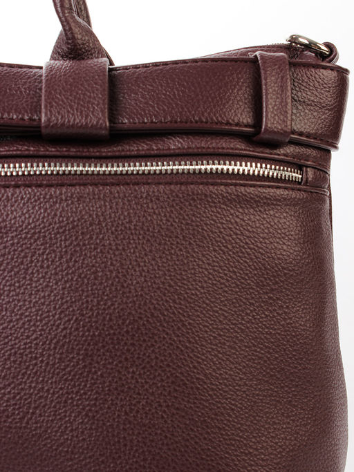 LACCOMA сумка Моника-Y2005-бордовый эко кожа хлопок