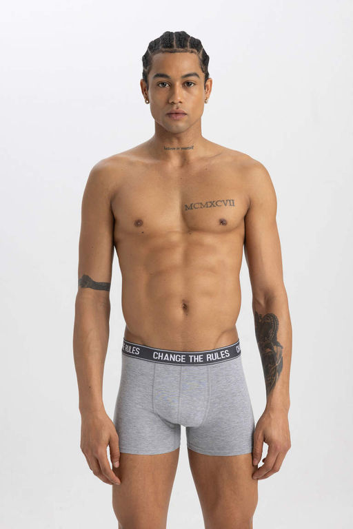 Комплект боксеров стандартной посадки (3 шт.) - Defacto фото 5